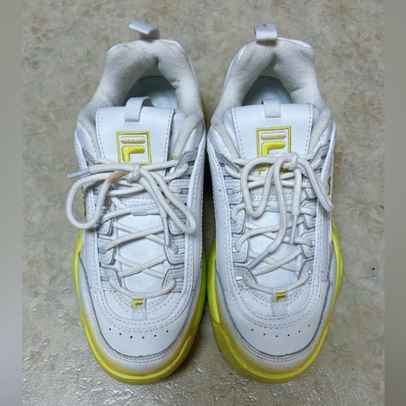 Fila Disruptor 2 Brights Fade Sneakers, Size 7.5 . - Picture 4 of 5